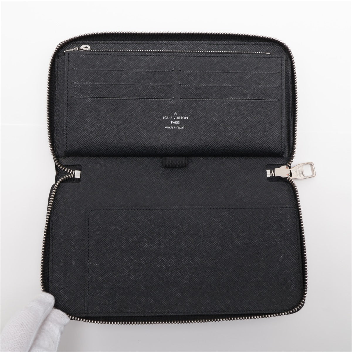 Louis Vuitton Epi Zippy Organizer M63852 Noir Organizer