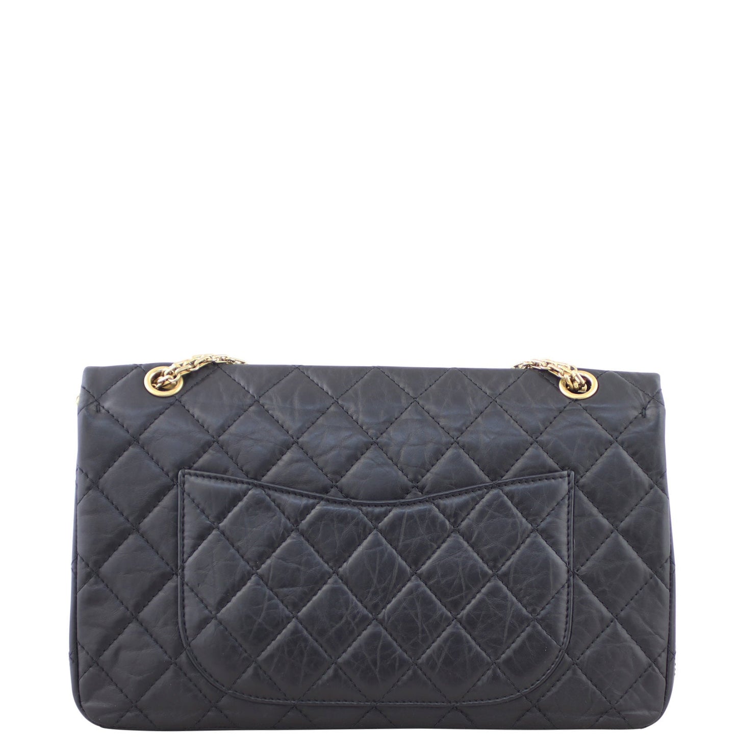 Chanel 2.55 Reissue 227 Double Flap Bag | Black 16 Series
