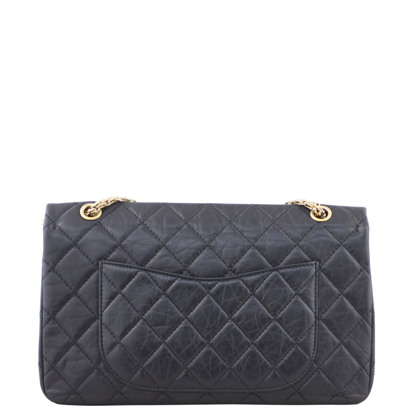 Chanel 2.55 Reissue 227 Double Flap Bag | Black 16 Series