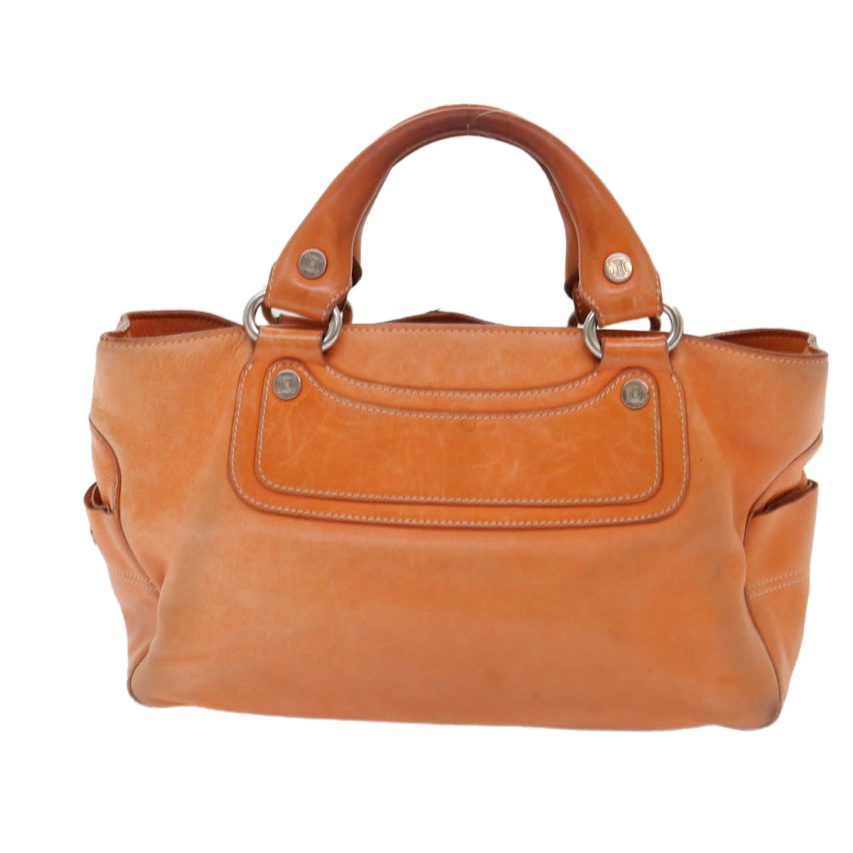 Luxury CELINE Hand Bag Leather Orange ep1358