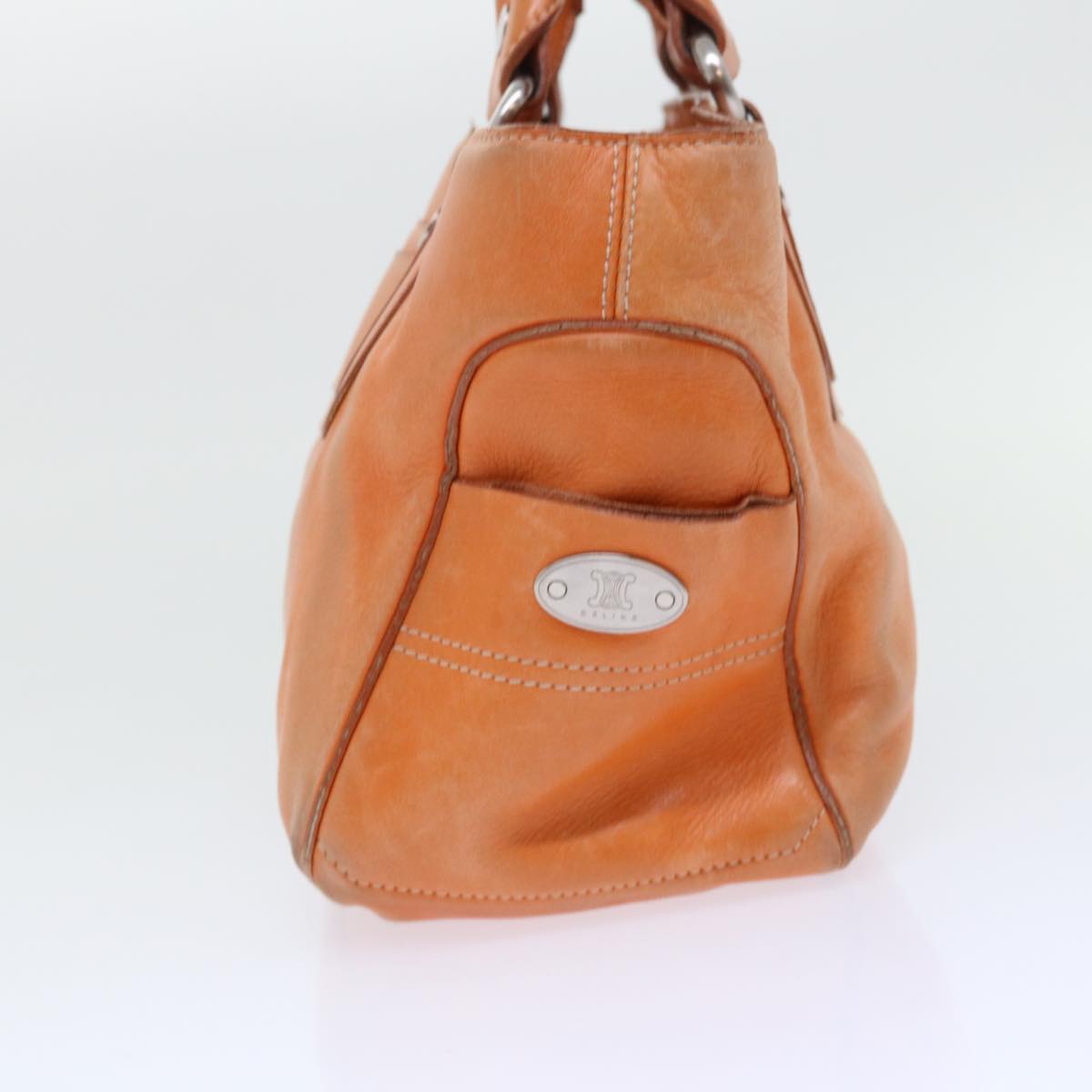 Luxury CELINE Hand Bag Leather Orange ep1358