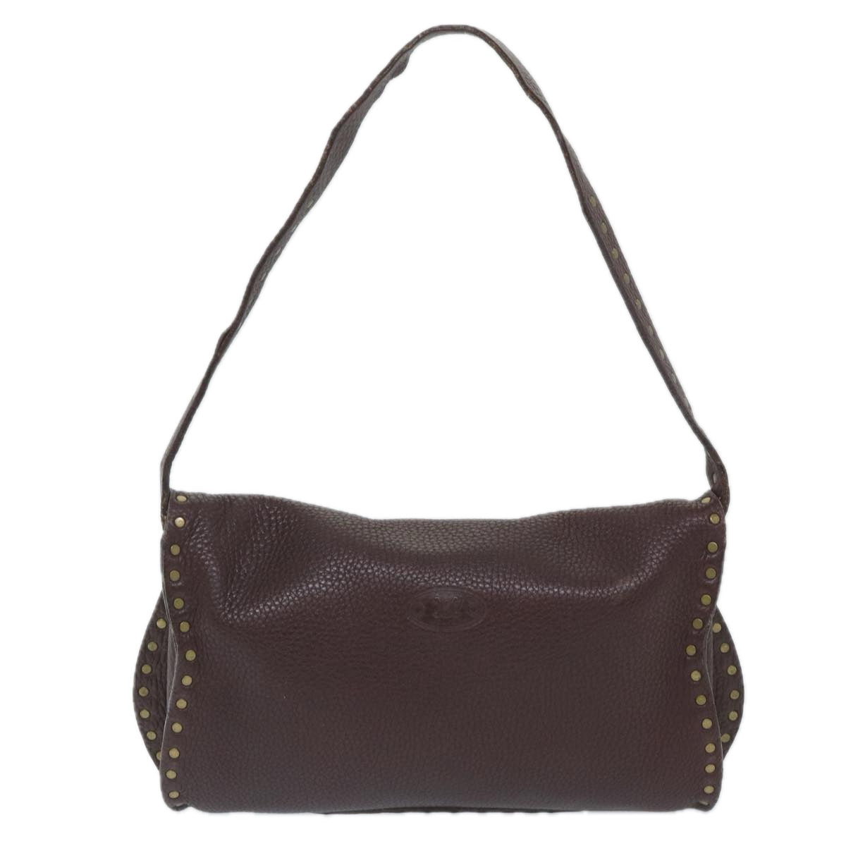 Luxury CELINE Shoulder Bag Leather Wine Red ep2215