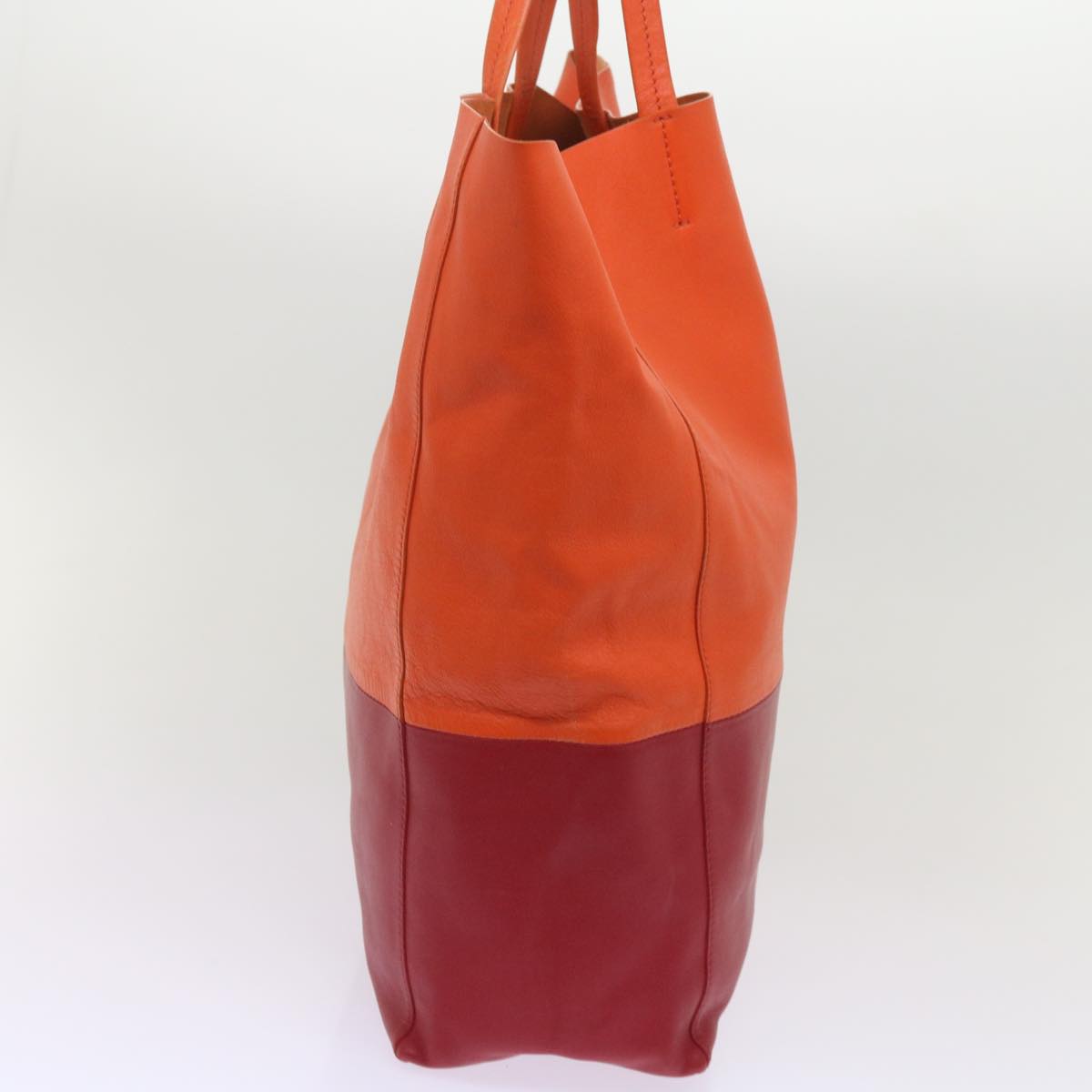 Luxury CELINE Hand Bag Leather Orange ep3321