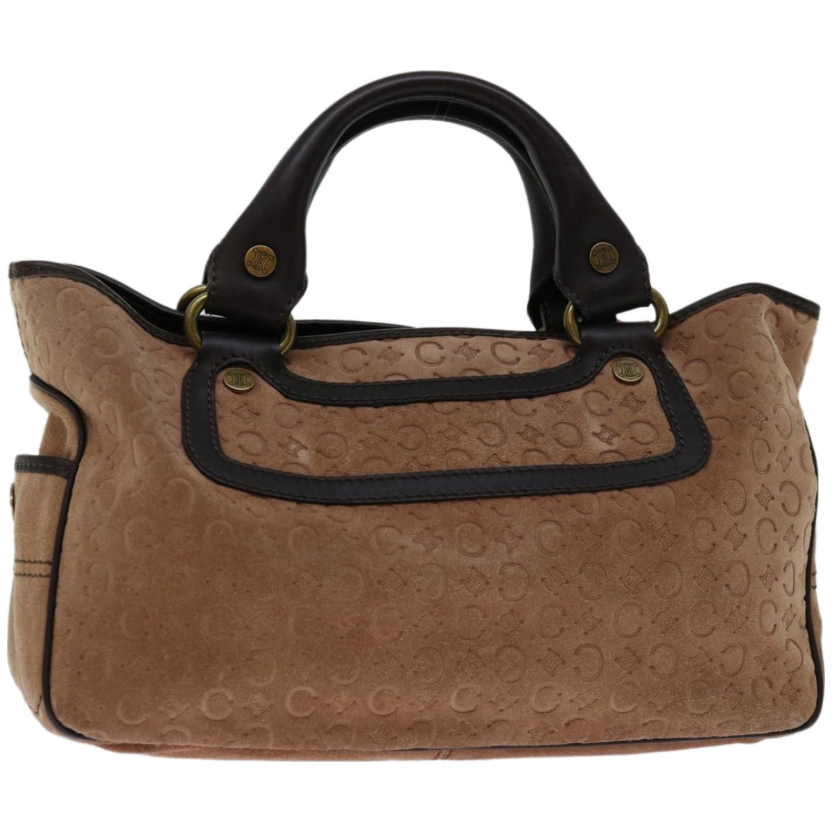 Luxury CELINE Hand Bag Suede Brown ep3598