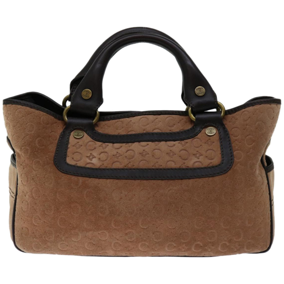 Luxury CELINE Hand Bag Suede Brown ep3598