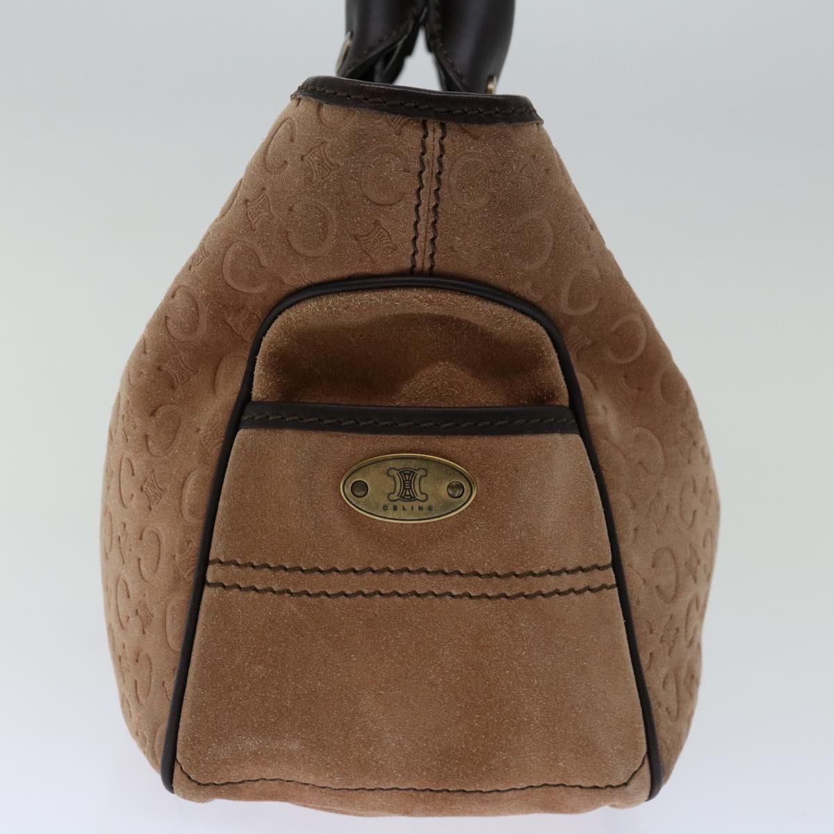 Luxury CELINE Hand Bag Suede Brown ep3598