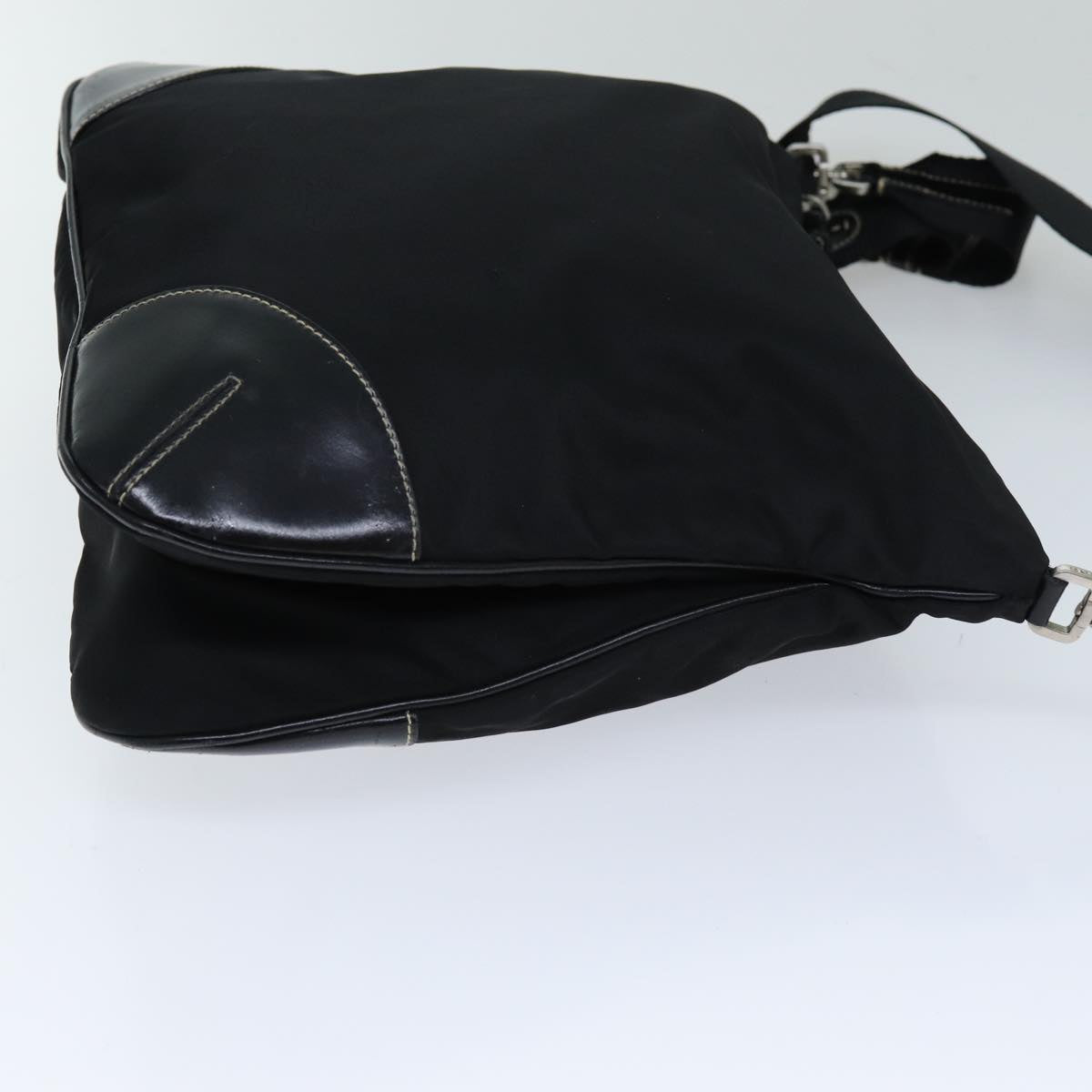 PRADA Shoulder Bag Nylon Black Auth ep4328