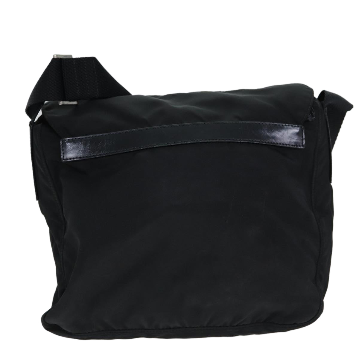 PRADA Shoulder Bag Nylon Black Auth ep4583
