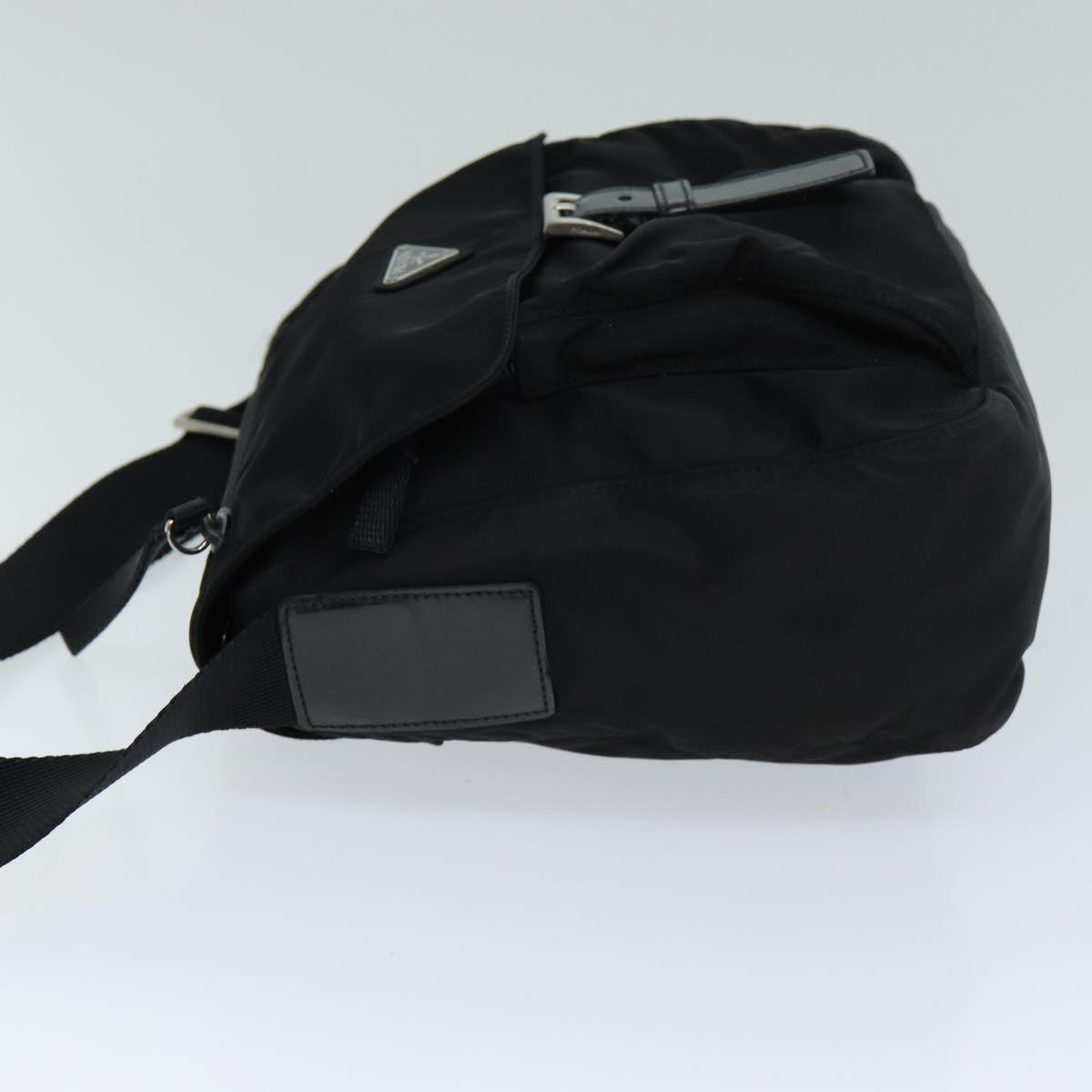 PRADA Shoulder Bag Nylon Black Auth ep4583