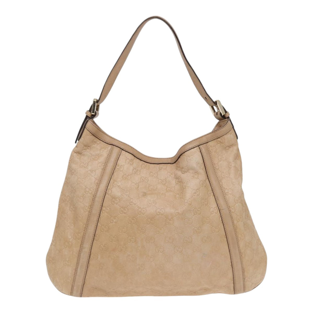 Gucci Leather Canvas Shoulder Bag
