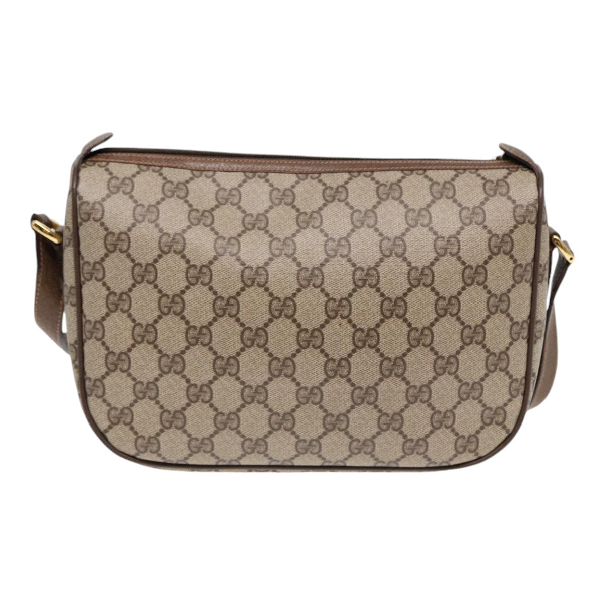 Gucci Leather Canvas Shoulder Bag