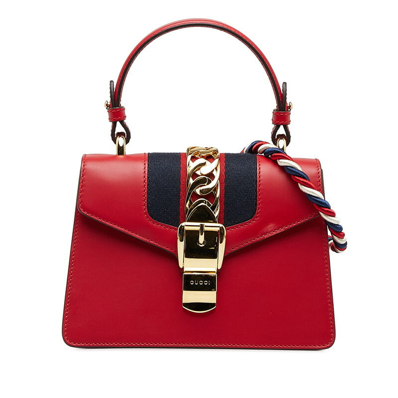 Gucci Sylvie Leather 2way Bag