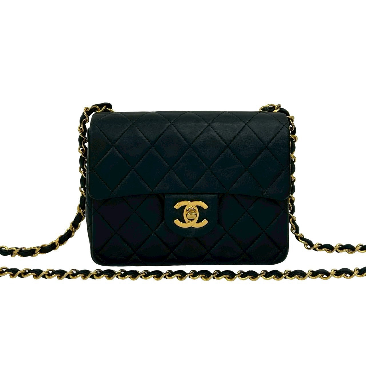 Chanel Mini MatelassÃ© Lambskin Shoulder Bag