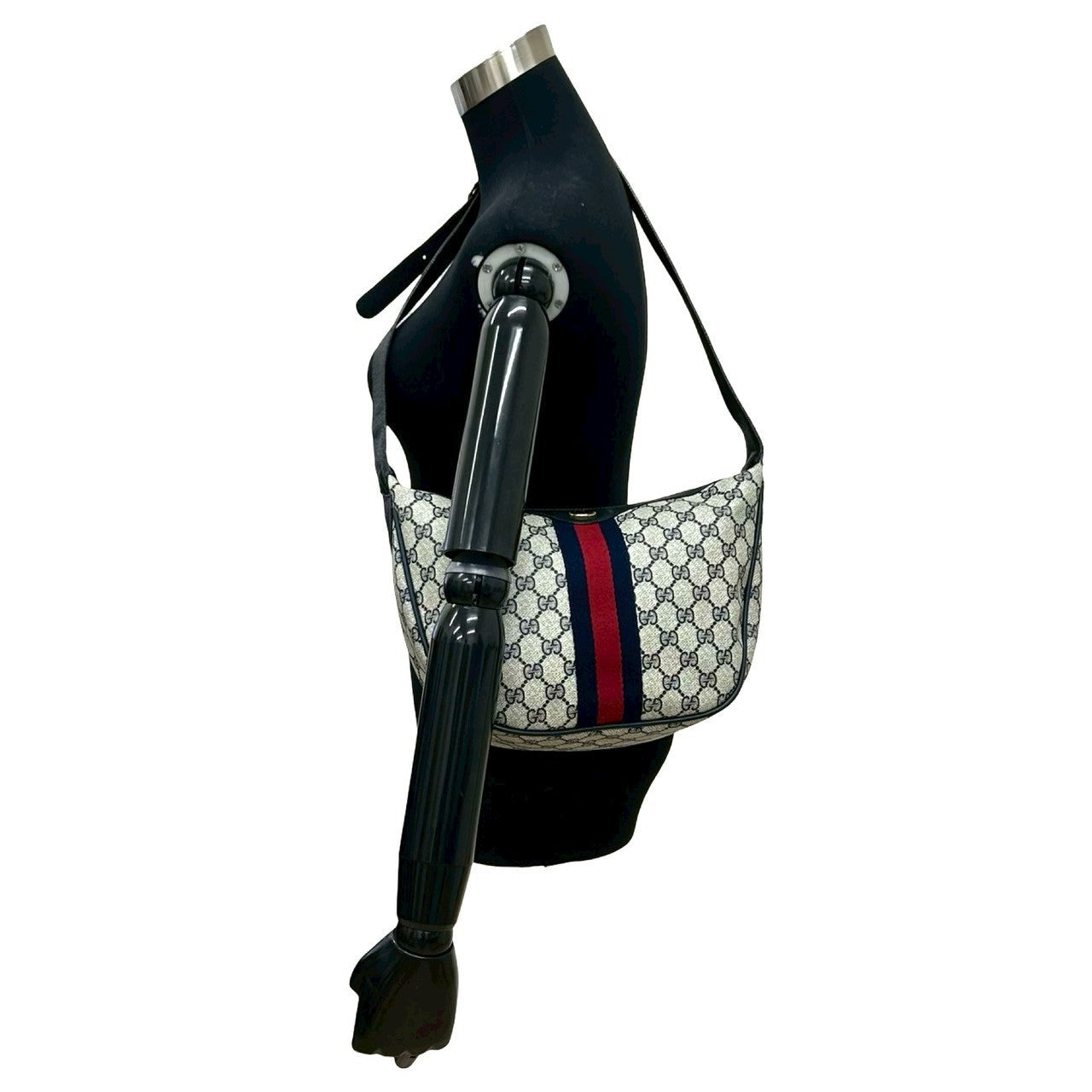 Gucci GG Logo Leather Shoulder Bag