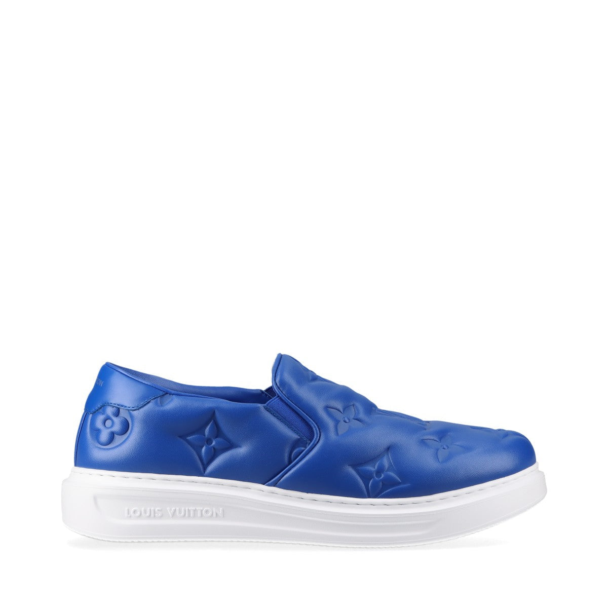 Louis Vuitton Beverly Hills Line 22 Years UK8 Blue LD0252 Monogram Bag Insole Mark With Family Selling s