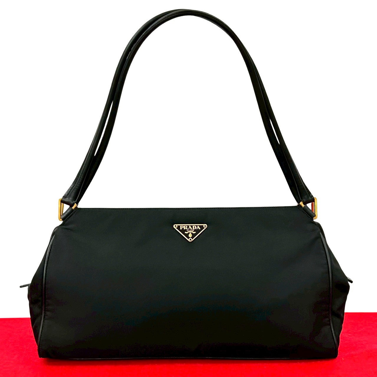 Prada Nylon Leather 2way Bag