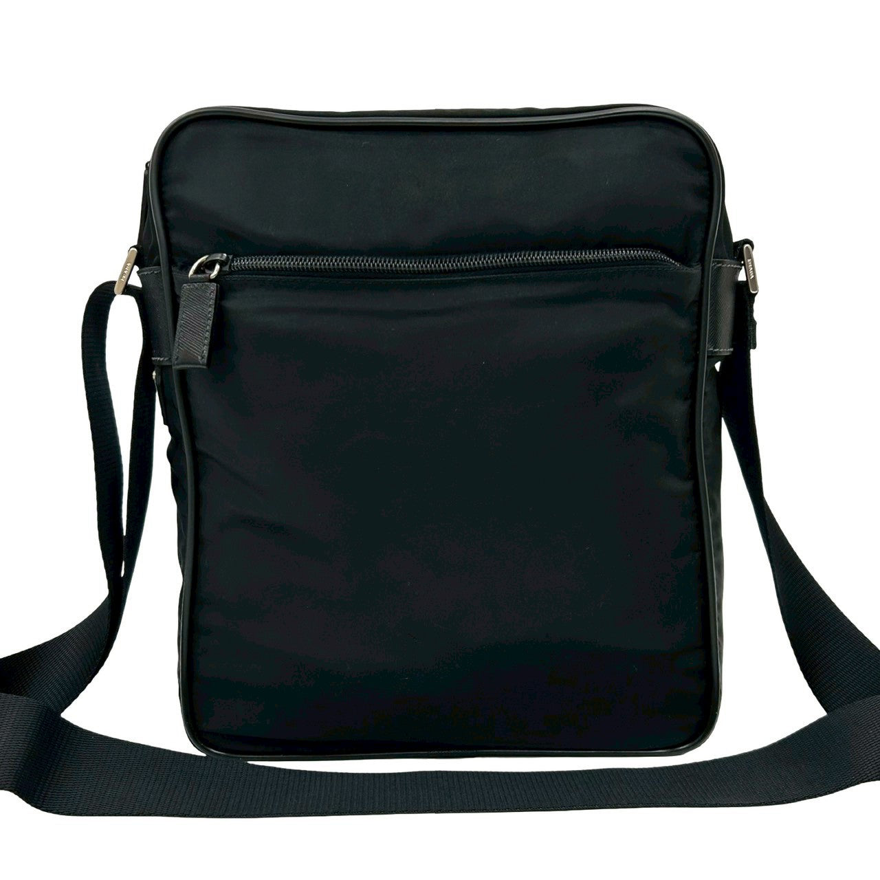 Prada Tessuto Saffiano Leather Shoulder Bag