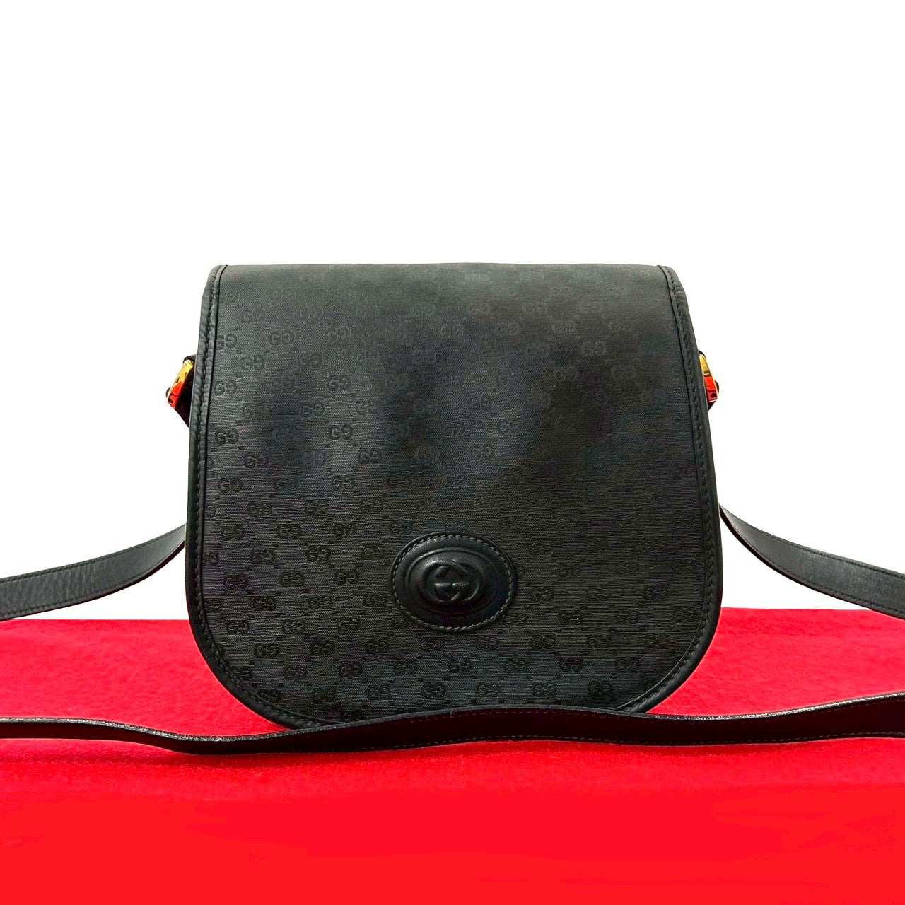 Gucci Micro GG Leather Shoulder Bag