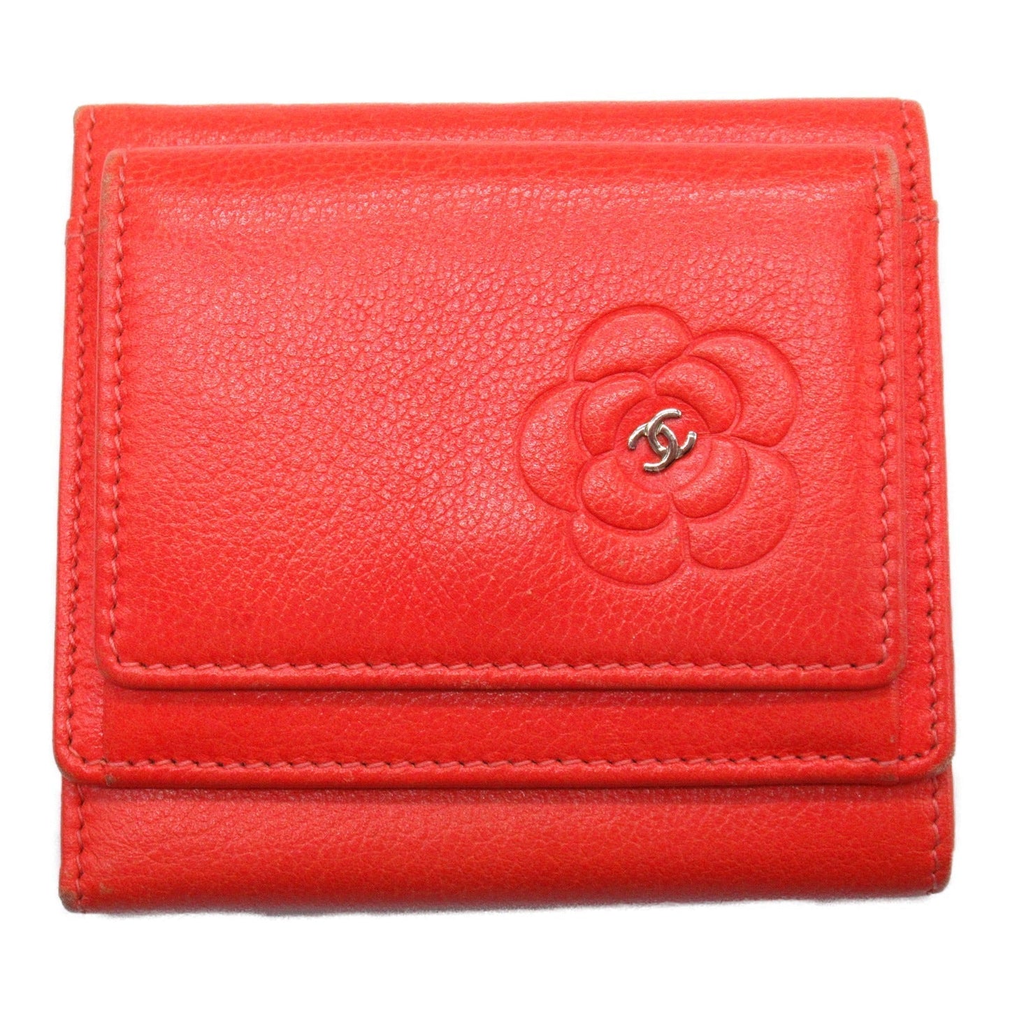CHANEL CAMERIA Three Fold Wallet Three Folded Wallet TOKYO