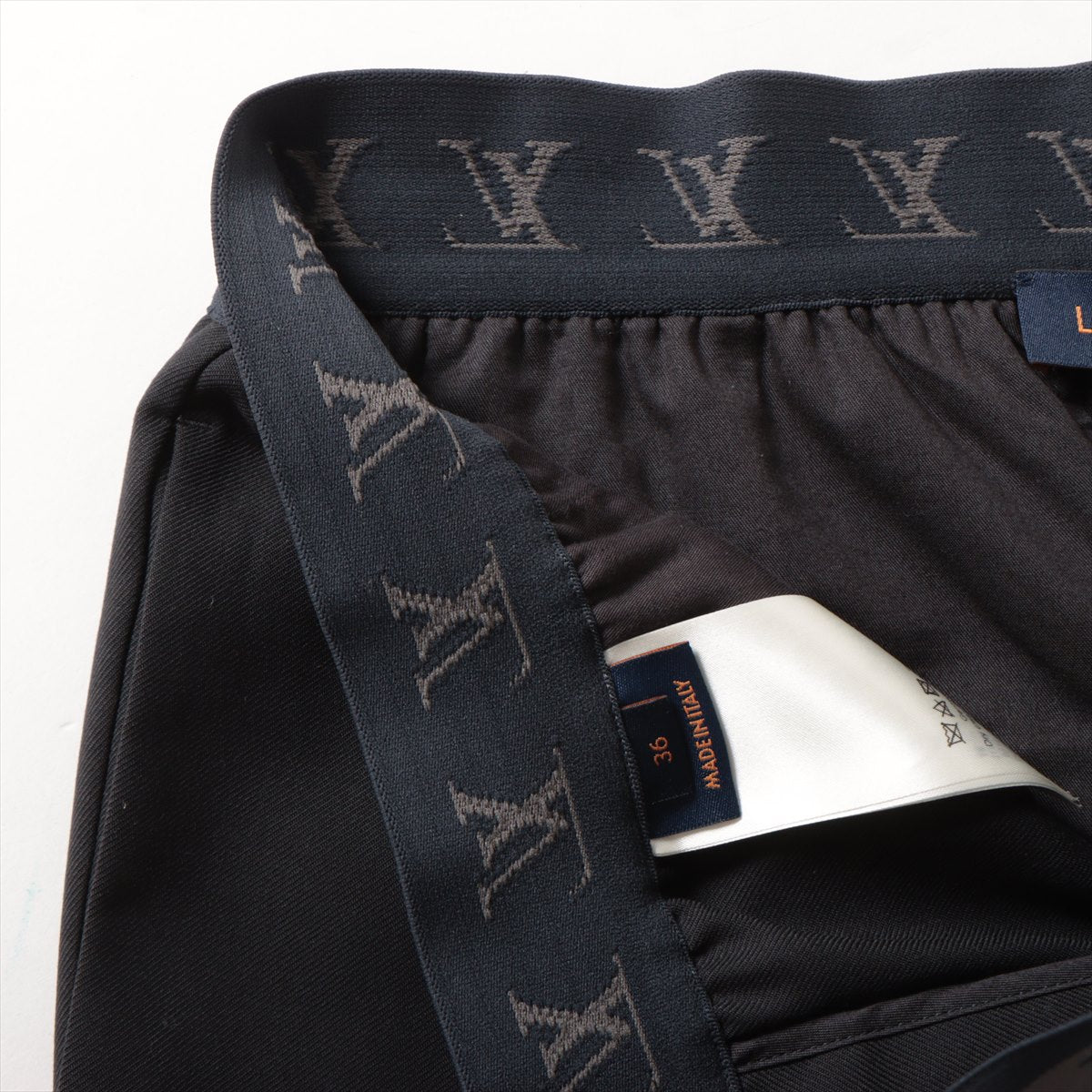 Louis Vuitton 22SS Black Waistlogos RM221M
