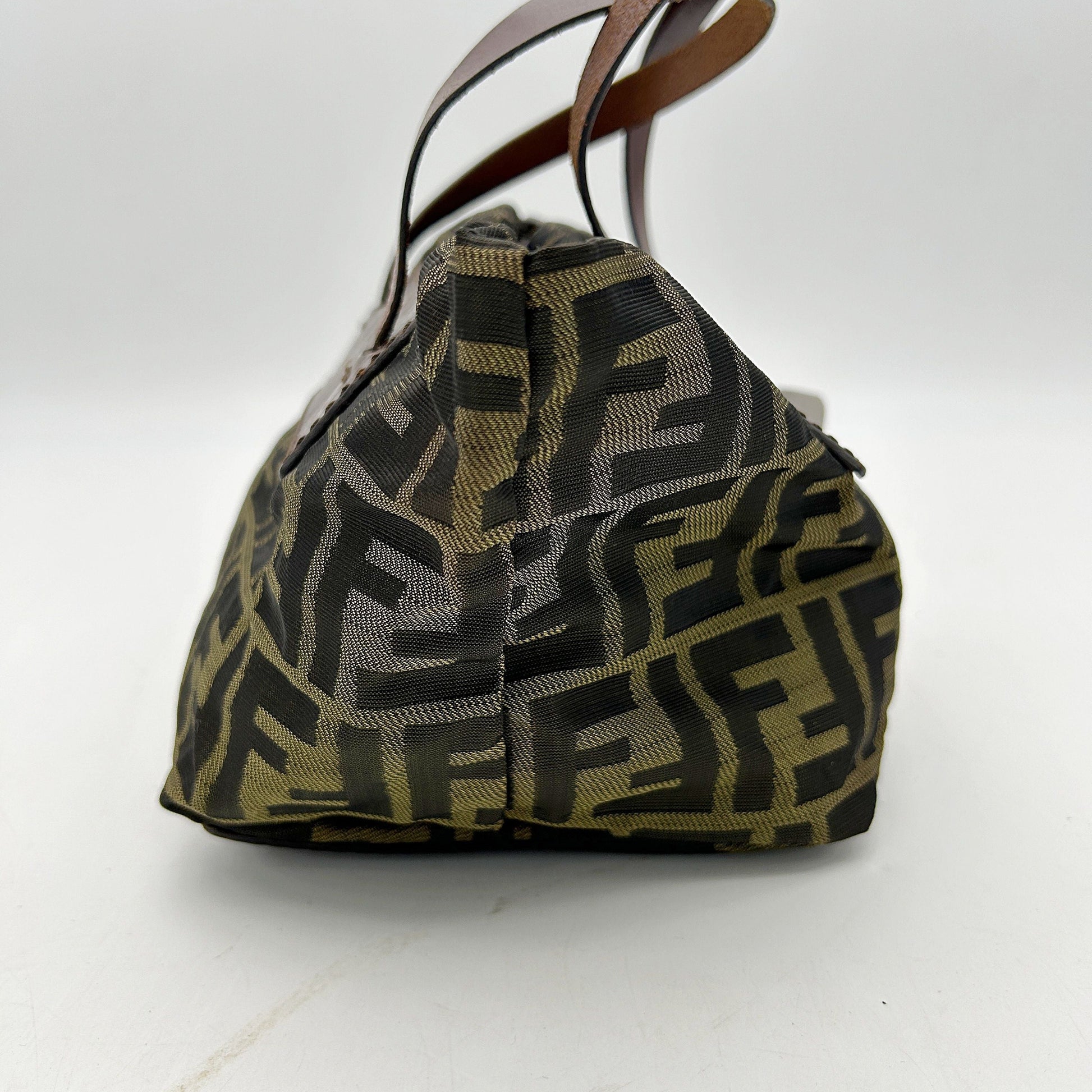Fendi Zucca FF Top Handle Bag - Brown Handle Bags, Handbags fe8814vf