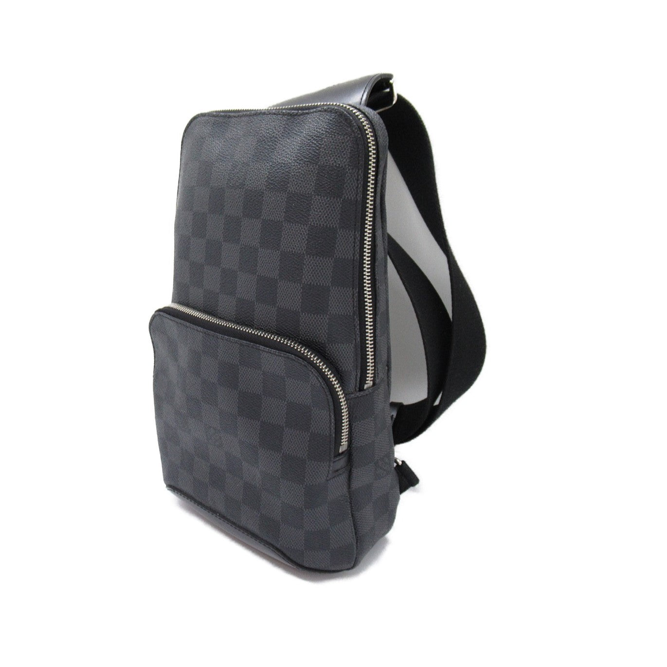 Louis Vuitton Avenue Sling Bag Shoulder Bag Shoulder Bag PVC Coated Canvas Damier Graphite Grey N41719