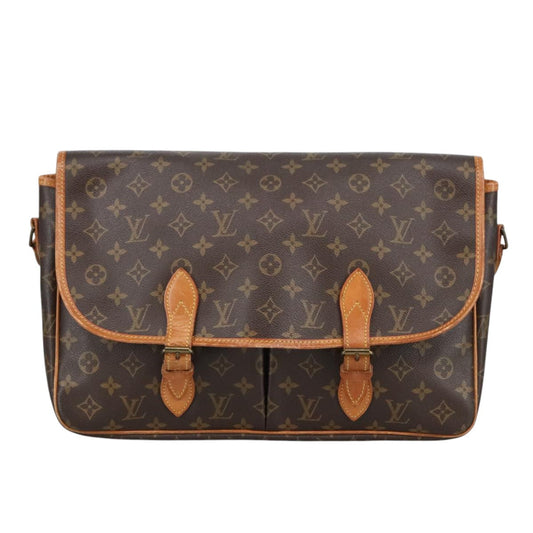 Louis Vuitton Gibecière Canvas Shoulder Bag