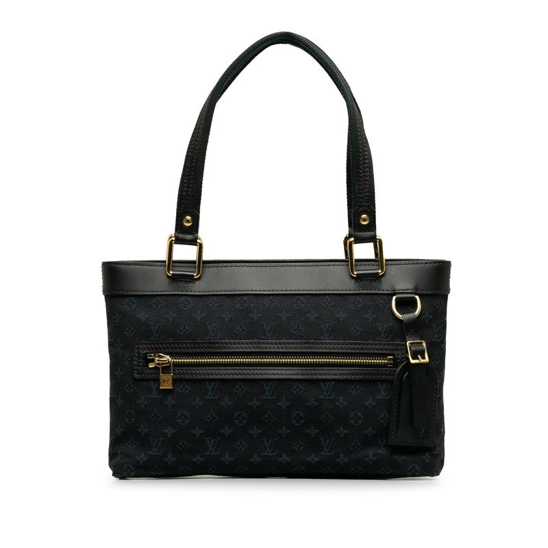 Louis Vuitton Louis Vuitton Monogram Mini M92680 Shoulder Bag Canvas/ Navi[sic] Navi[sic]