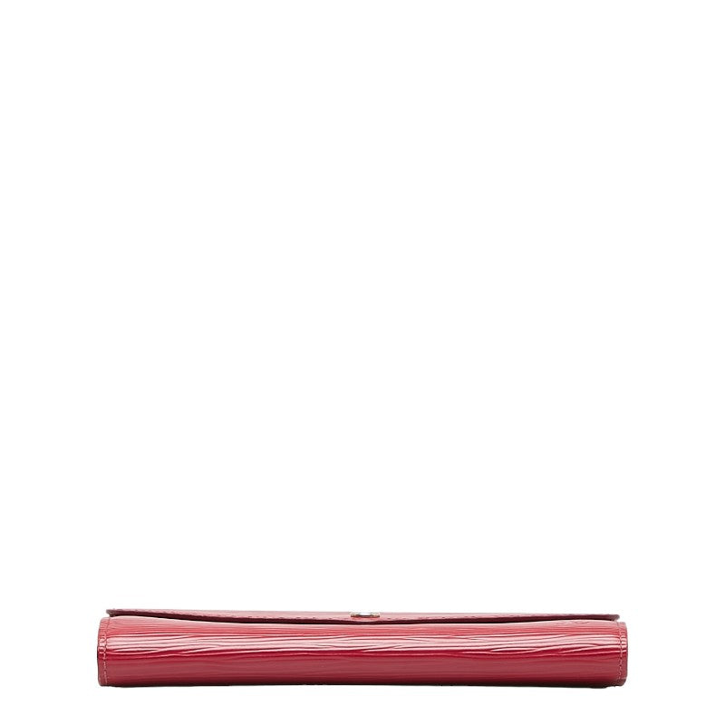 Louis Vuitton Epic Portfolio Sarah Long Wallet M60580 Fushai Pink Leather Louis Vuitton