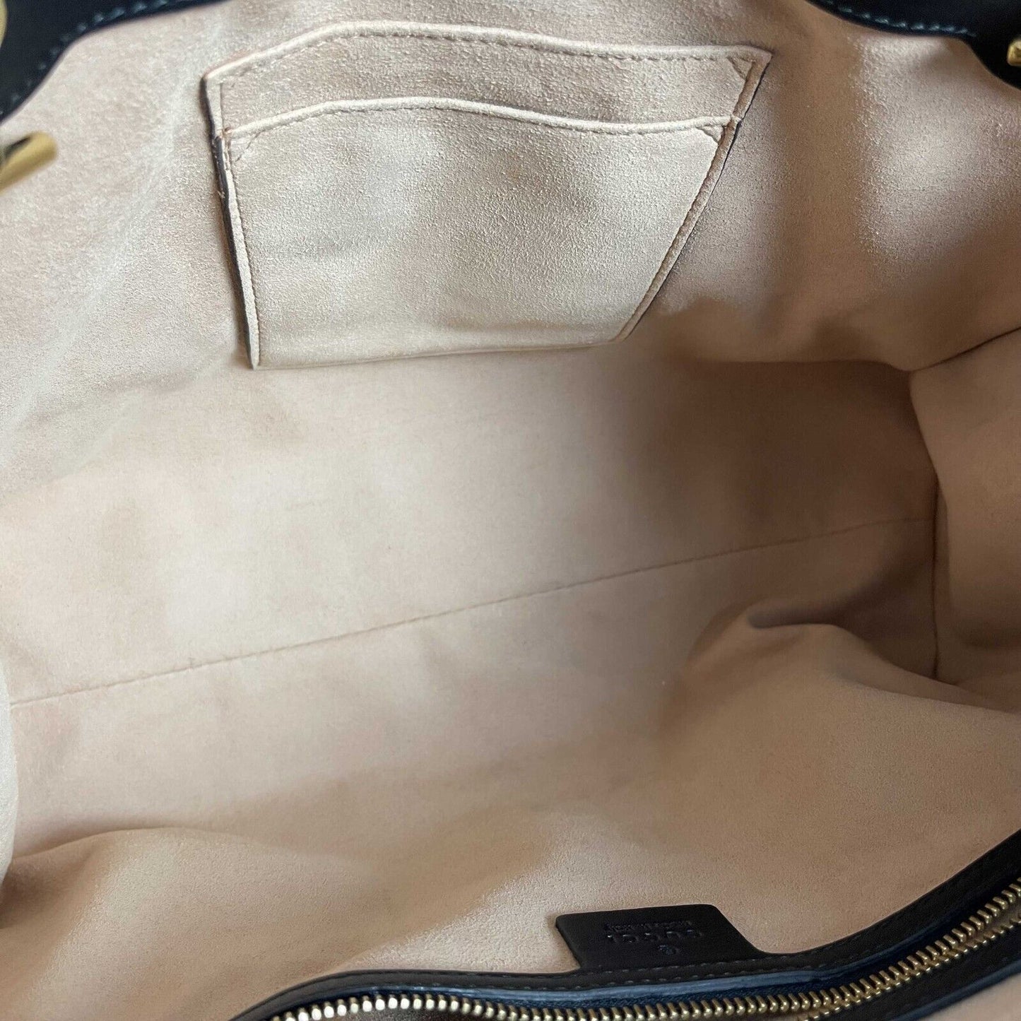 Gucci Monogram Chain Leather Tote