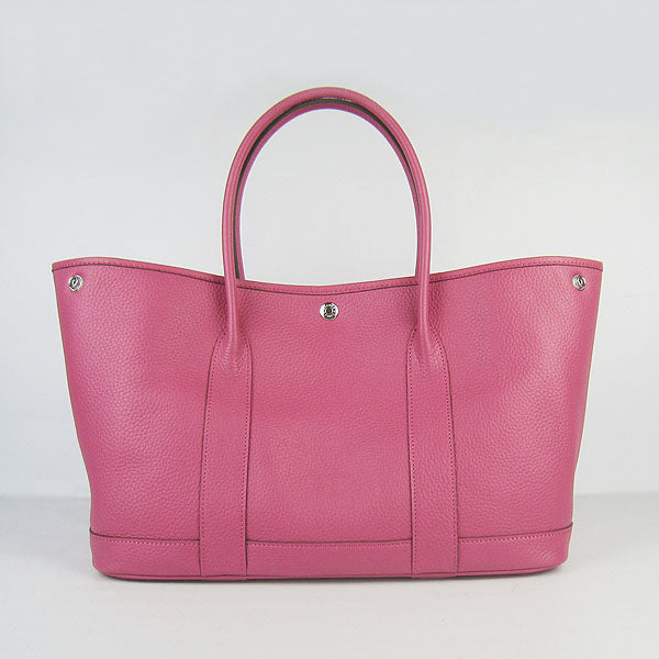 Luxury Hermes Garden Party Handbag Peach