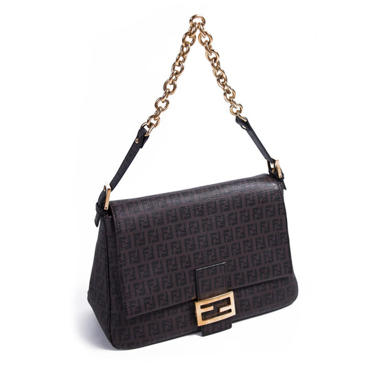 Fendi Zucca Mama Flap Bag
