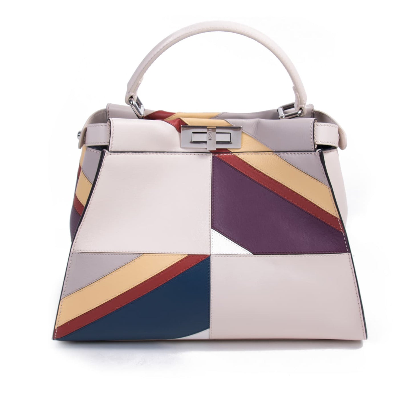 Fendi Stripe Medium Peekaboo Bag