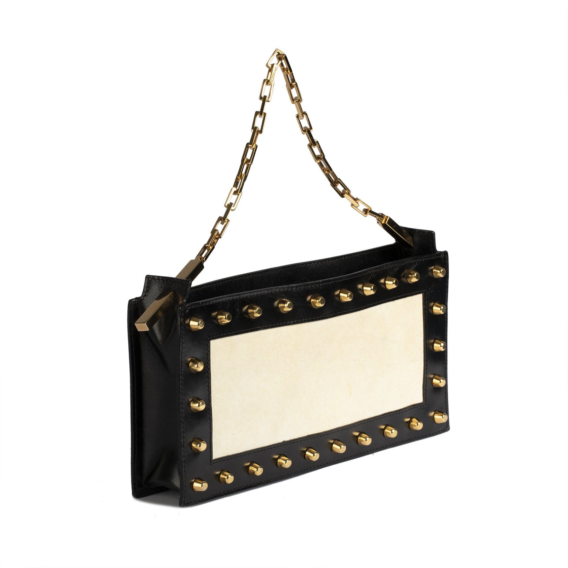 Fendi Studded Shoulder Bag