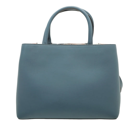 Fendi Blue 2 Jours Petite Bag