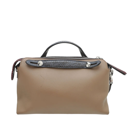 Fendi Dove By The Way Python Handle Bag
