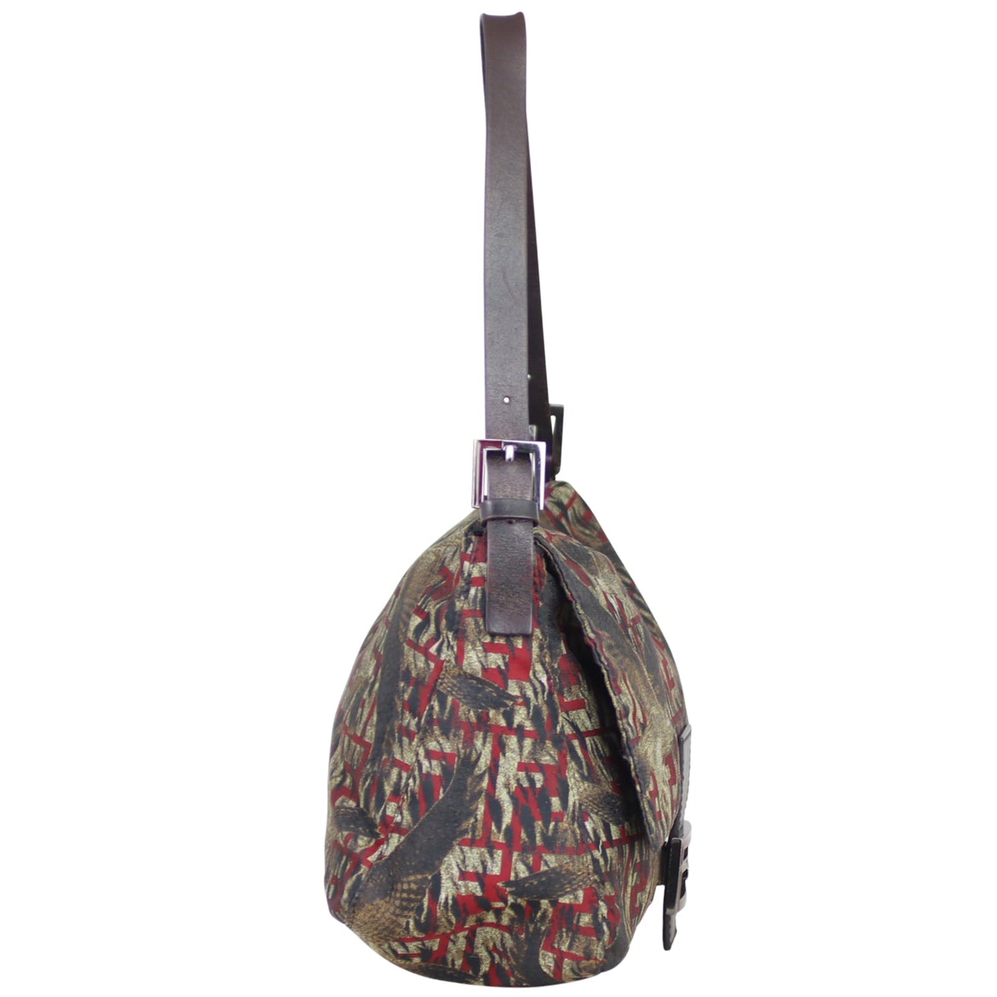 Fendi Mamma Baguette Bird Print