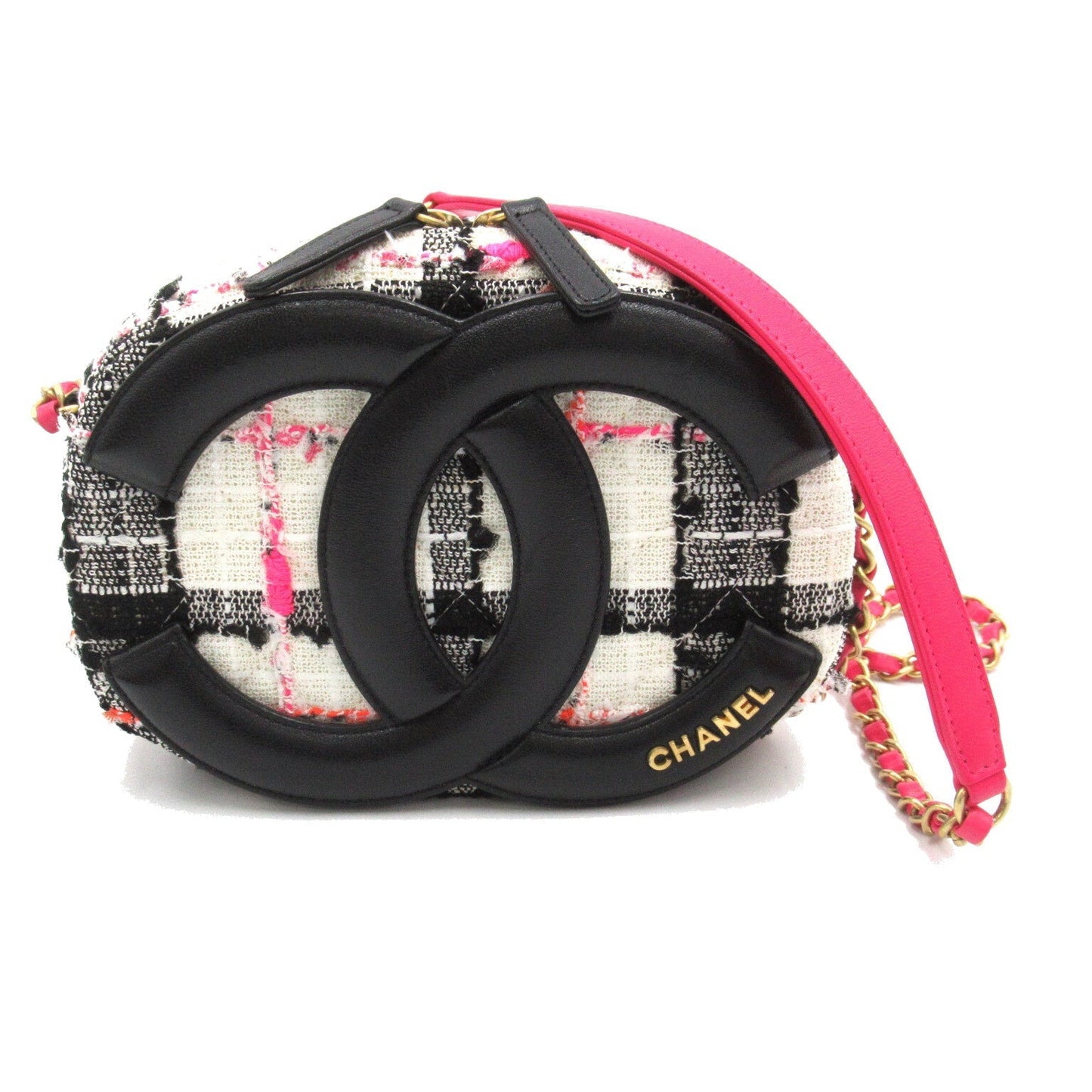 Chanel Chanel Chain Shoulder Bag Tide White/Black