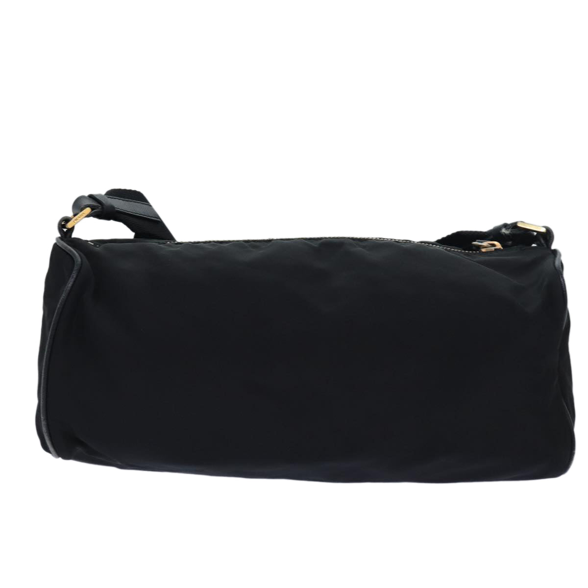 PRADA Shoulder Bag Nylon Black Auth