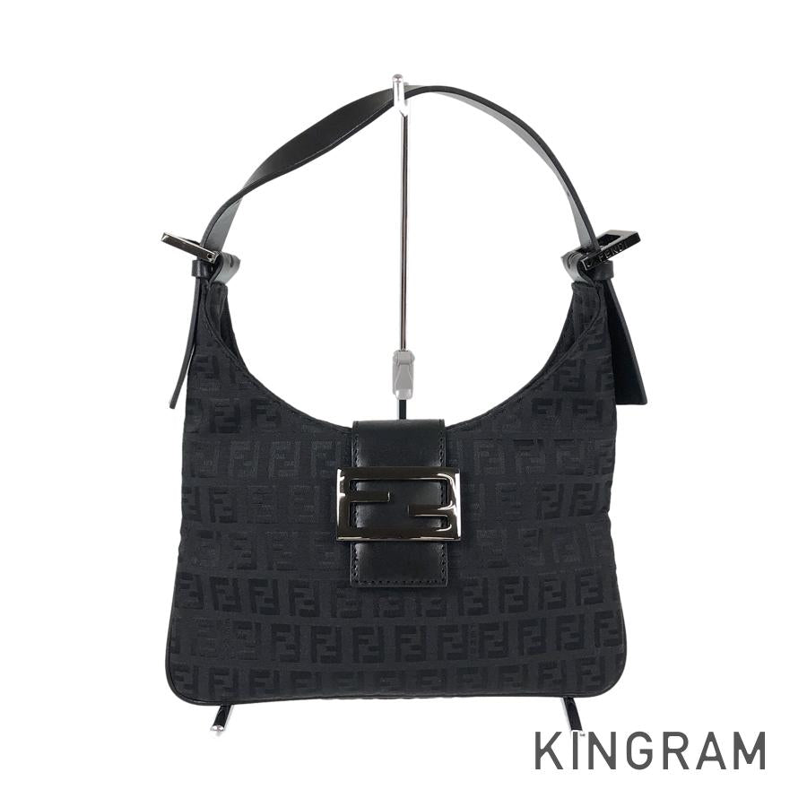 FENDI Zucchino Mini Shoulder Shoulder Bag