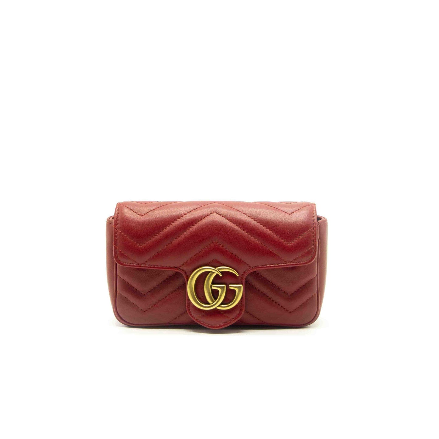 Gucci GG Marmont Matelass? Leather Super Mini Bag