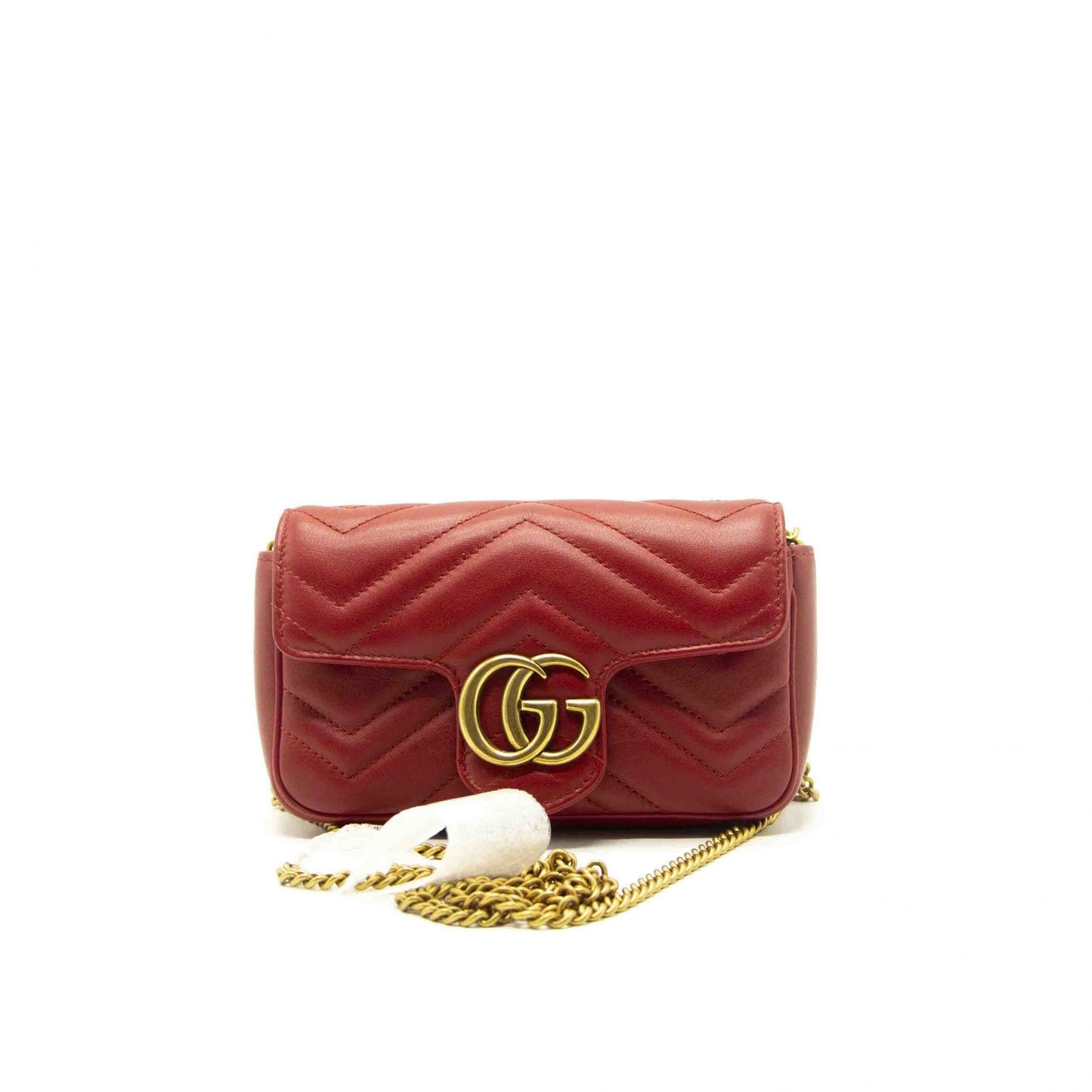 Gucci GG Marmont Matelass? Leather Super Mini Bag