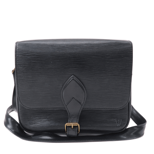 Louis Vuitton Epi Cartouchiere Shoulder Bag Noir M52242 d
