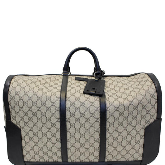 Gucci Bamboo Beige Canvas Tote