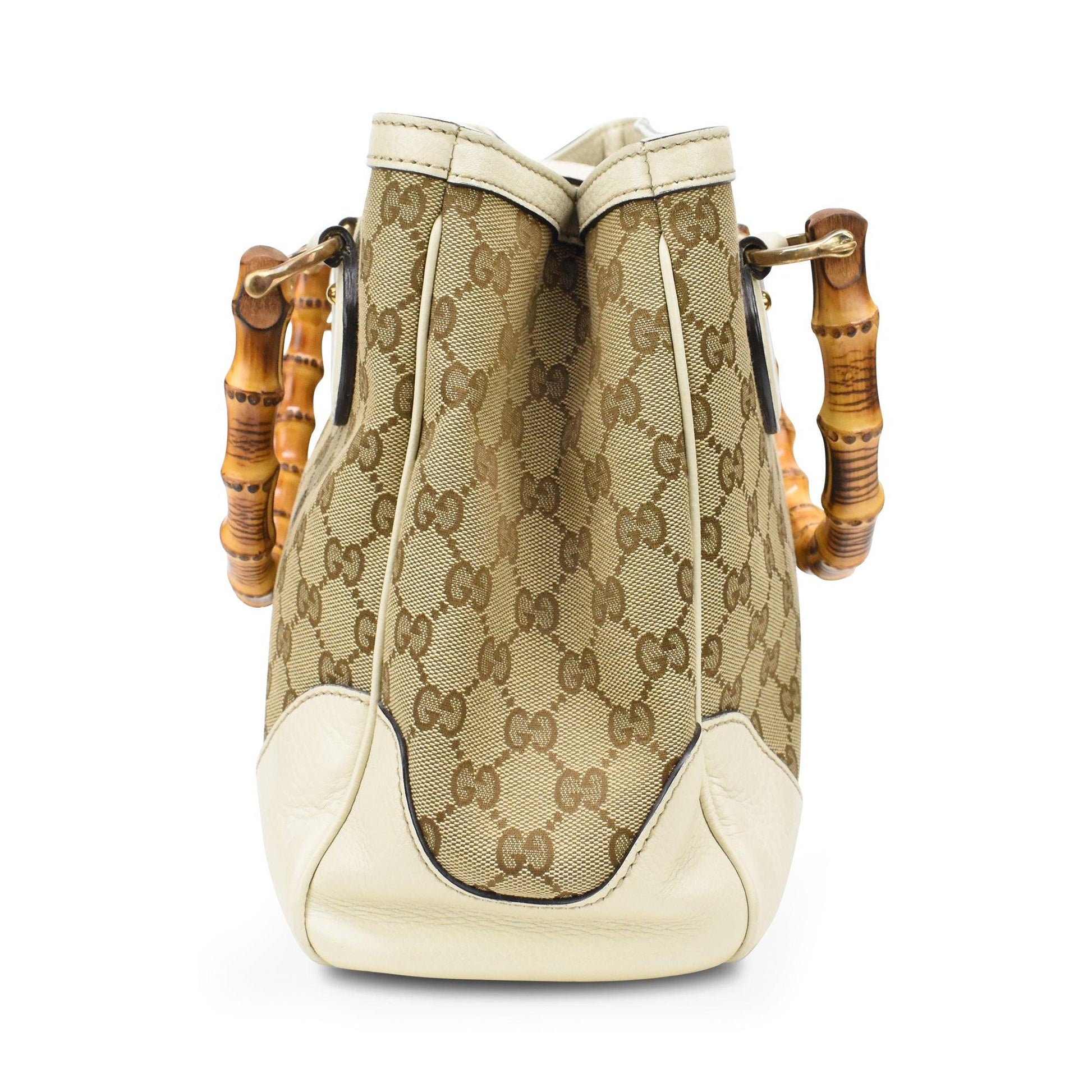 Gucci Monogram Leather Canvas Crossbody