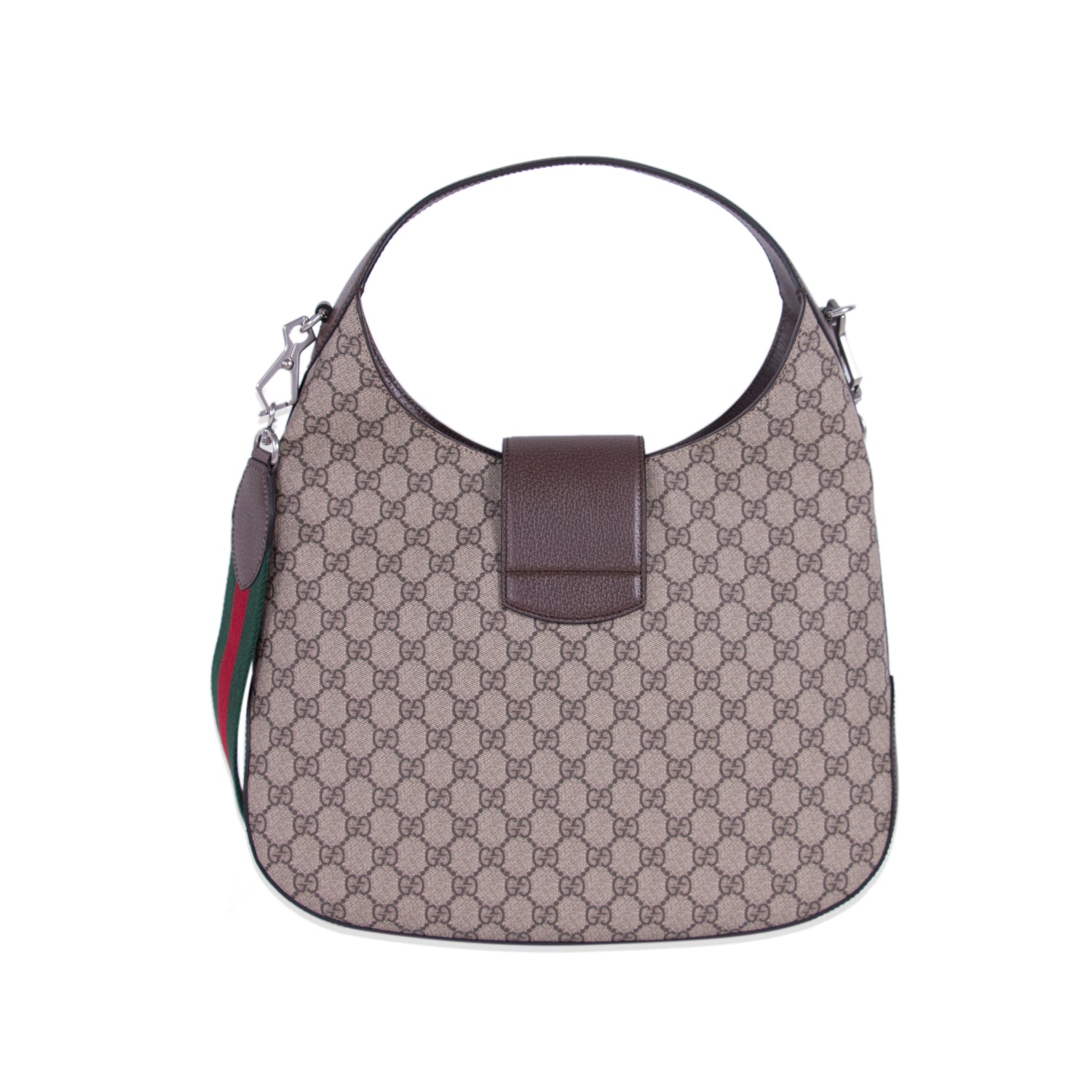 Gucci Dionysus Leather Canvas Shoulder Bag