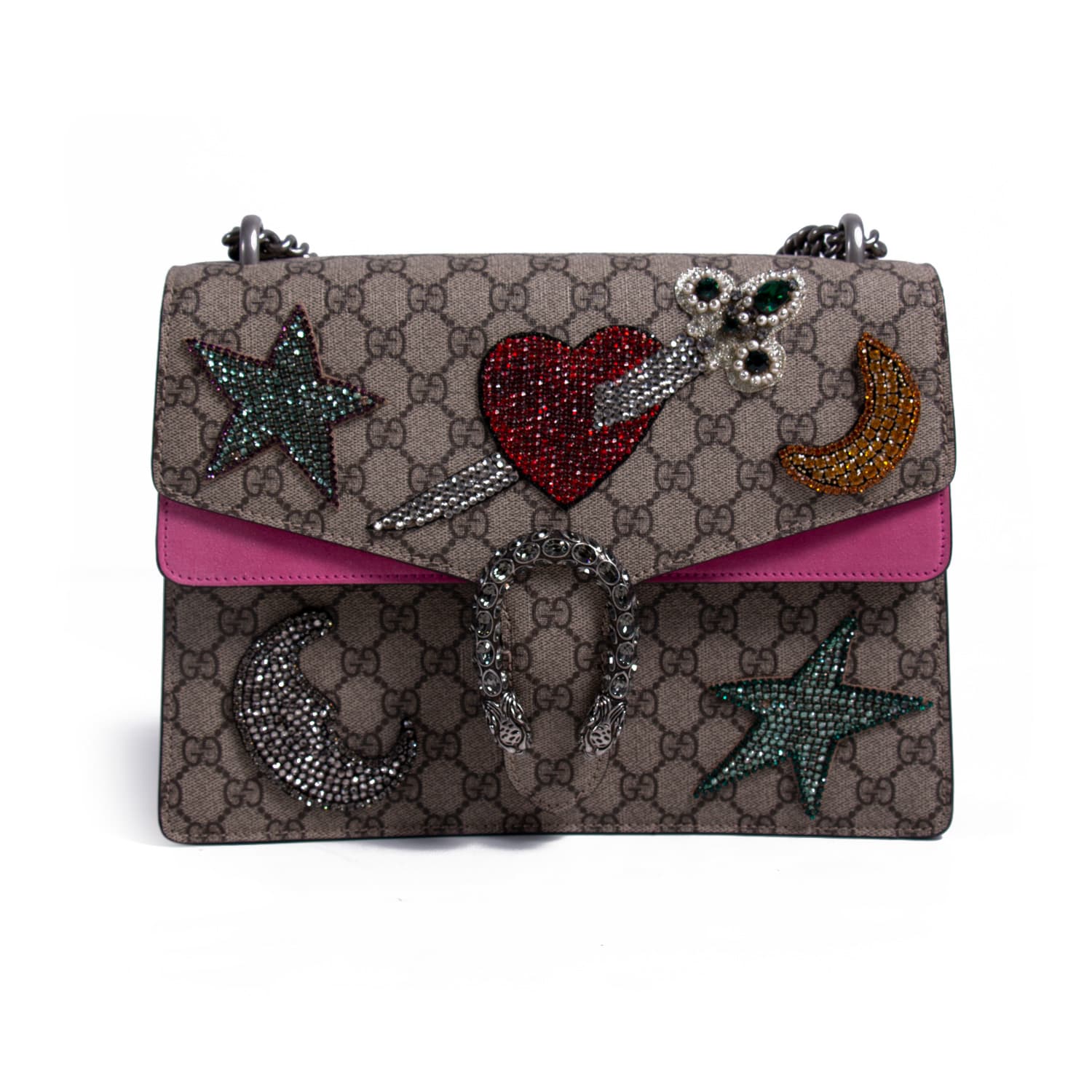 Gucci Dionysus Leather Chain Shoulder Bag Style 6