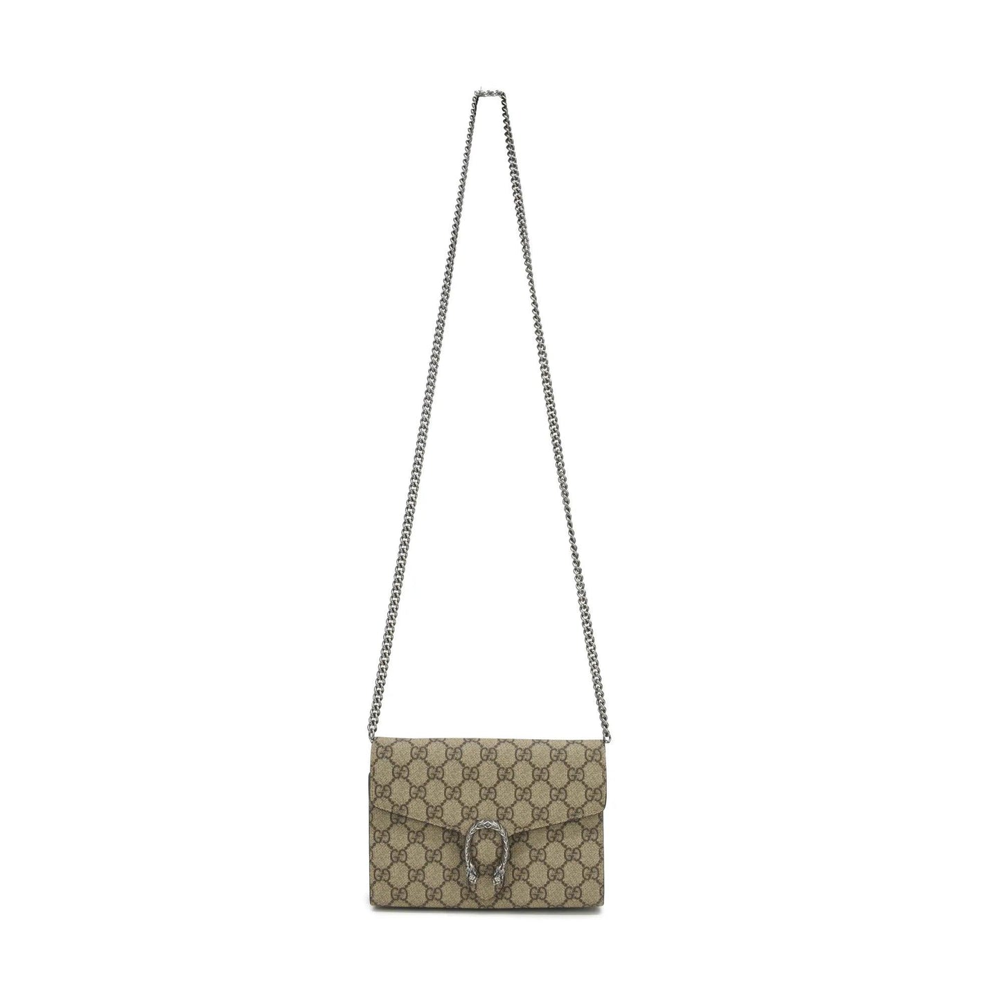 Gucci Monogram Chain Leather Crossbody