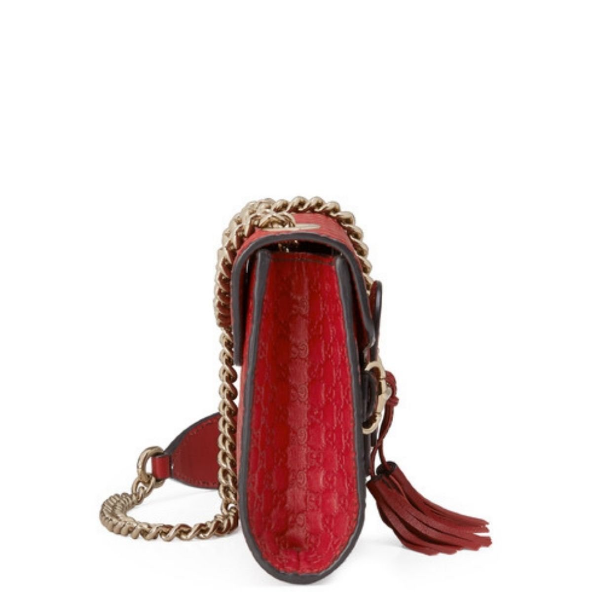 Gucci Monogram Chain Leather Crossbody