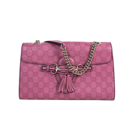 Gucci Leather Chain Shoulder Bag Style 12